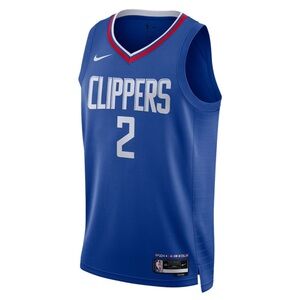 Nike Kwahi Leonard authentic Royal Blue Clippers Jersey size XXL